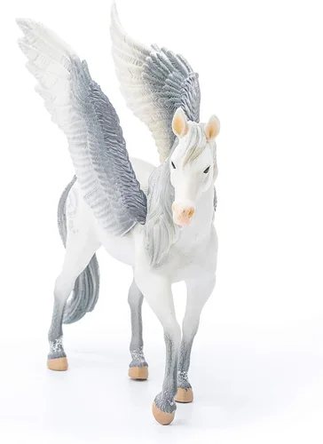 Vista 2 de Schleich bayala - Figura de unicornio Pegaso de princesa mítica, con alas moradas, juguete imaginativo altamente duradero y divertido para niños