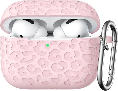 Vista 12 de Funda para Airpod Case y 2ª Generación con Diseño Leropard Grabado Compatible con Apple AirPods 2ª/1ª Generación de Carga, Bonita Protección