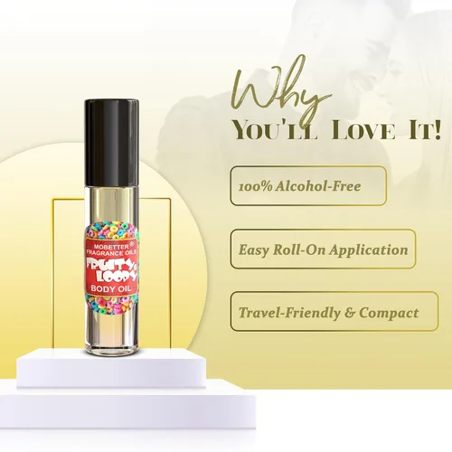 Vista 3 de MOBETTER FRAGRANCE OILS Aceite corporal con fragancia de perfume afrutado y loco unisex