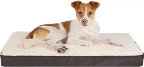 Vista 10 de Best Pet Supplies Casa Cama para Perros Alfombrilla para Jaula Carpa Interior Redonda Suave de Felpa para Razas Pequeñas, Medianas y Grandes - Beige