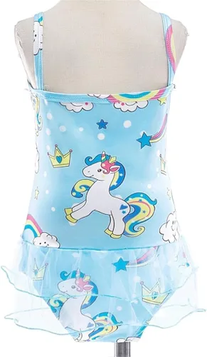 Vista 2 de Dressy Daisy - Traje de baño de sirena para niñas 3 piezas