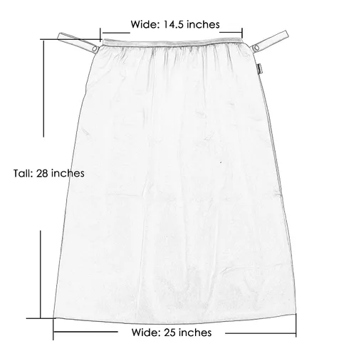 Vista 5 de Teamoy Forro reutilizable para cubeta para pañales de tela, pañales sucios, bolsa húmeda，