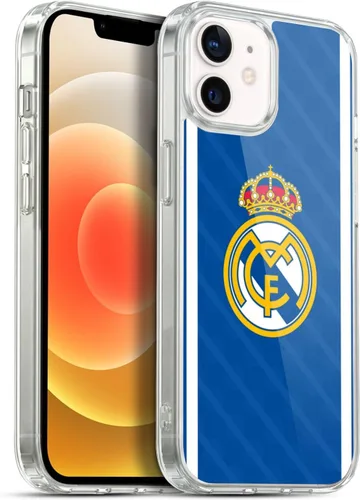 Vista 70 de Head Case Designs Funda de gel con licencia oficial del Real Madrid CF azul [protección de grado militar] compatible con Apple iPhone 7 Plus/iPhone