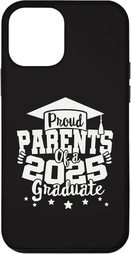 Vista 12 de iPhone 15 Parents of a 2025 Graduate Class Senior Graduation Grad 25 Case
