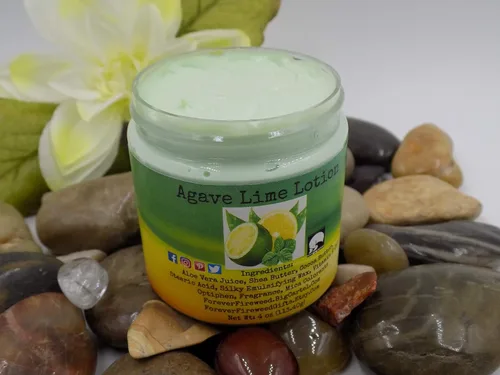 Vista 4 de Loción hecha a mano de Agave Lime