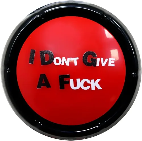 Vista 4 de Talkie Toys Products No me importa un botón de mierda - 8 frases divertidas de IDGAF
