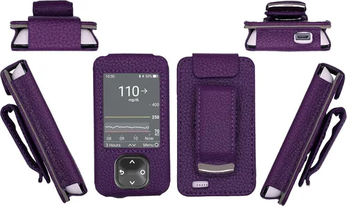 Vista 8 de Funda Premium (con clip para cinturón/cordón) para Dexcom G7 (negro)