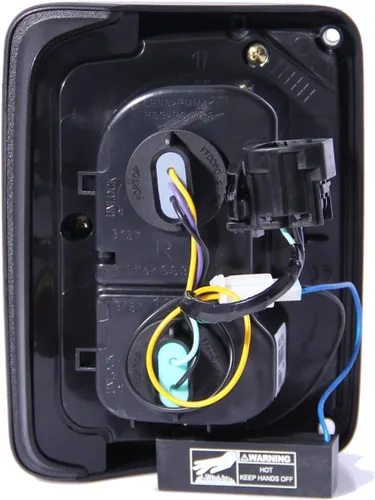 Vista 2 de Anzo USA - Luces traseras LEDES para Jeep Wrangler, Humo
