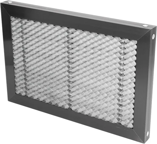 Vista 7 de Cama láser de panal de abeja, tablero de mesa de trabajo de panal de corte láser de 11.811 x 7.874 x 0.866 in, plataforma de panel de corte de panal