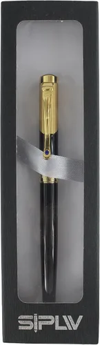 Vista 5 de 9009 Pluma Estilográfica Golden Clip Punta Fina - Negro