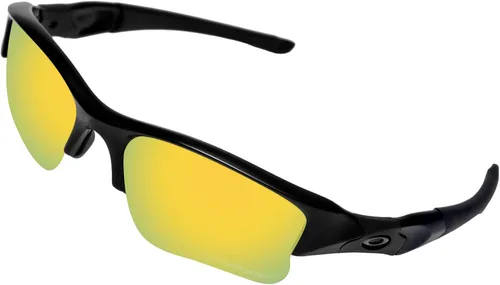Vista 2 de Lente polarizada para gafas de sol Oakley Flak Jacket XLJ, dorado