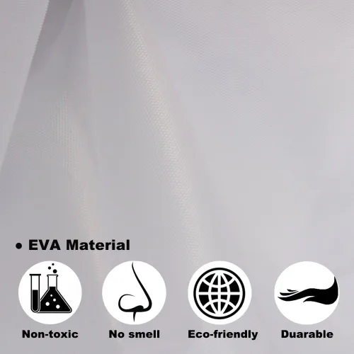 Vista 5 de Opret 2 impermeables para adultos + 2 impermeables para niños, color blanco