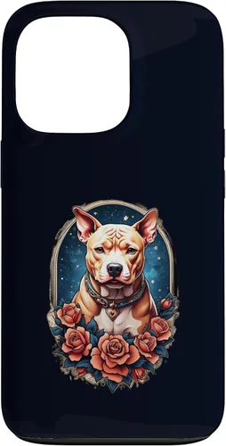 Vista 10 de Funda estilo vintage para iPhone XS Max Pitbull Dog Tattoo Art Vintage Old School