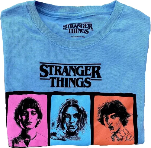Vista 4 de Epic Games Stranger Things Juniors Camiseta de algodón para mujer joven
