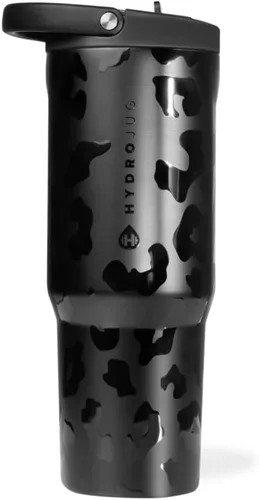 Vista 71 de HydroJug Sport - Botella de agua aislada de acero inoxidable de 20 onzas, All Star