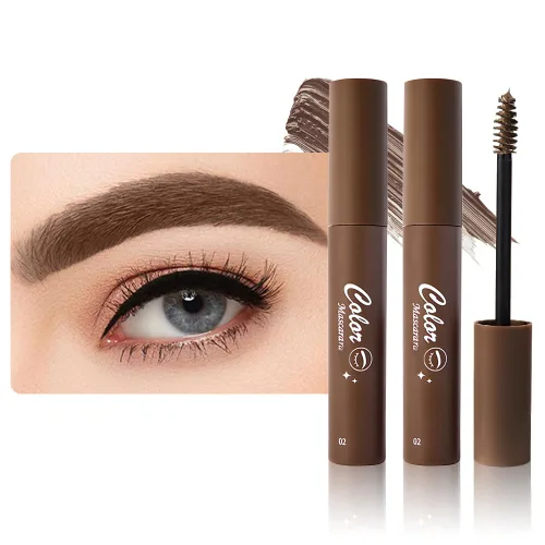 Vista 26 de Máscara de Cejas con Tinte Espesante, Esculpe Rápido las Cejas, Impermeable, A Prueba de Transferencia, Cepillo para Rellenar las Cejas y Cubrir