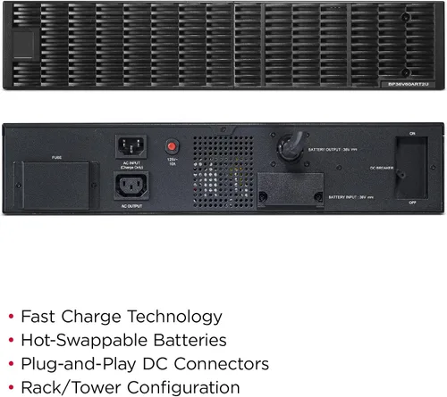Vista 5 de CyberPower Módulo de batería extendida BP36V60ART2U