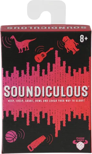 Vista 2 de Soundiculous - Moose Games: el divertido juego de fiesta de bolsillo de sonidos ridículos que hace reír a toda la familia
