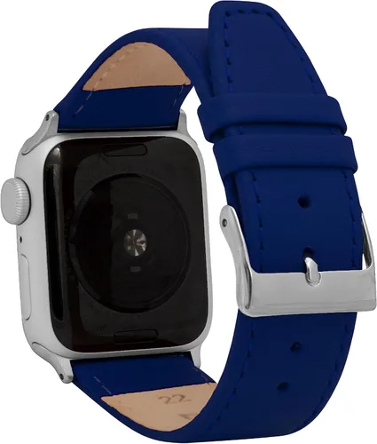 Vista 23 de Bandini Correas de cuero para mujer para Apple Watch de 1.496 pulgadas, 1.575 pulgadas, 1.614 pulgadas para mujer, correa delgada de cuero iWatch