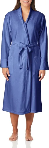 Vista 4 de N Natori Nirvana Bata de baño de rizo cepillado, para mujer Gris jaspeado