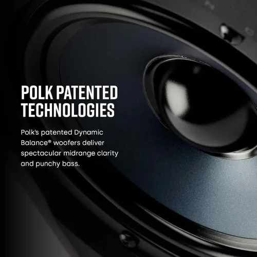 Vista 6 de Polk Audio RC65i 2-Way Premium in-Wall 6.5 Speakers, Rectangular Indoor Speakers, Set of 2 Perfect for Damp and Humid Indoor Placement - Bath