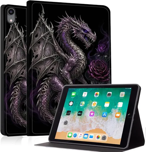 Vista 82 de Case for iPad mini A17 Pro (7th/6th Gen 2024/2021), Slim Shockproof Protective Cover with Auto Sleep/Wake, Durable PU Leather Multi-Angle Stand