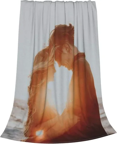 Vista 2 de Mantas personalizadas con collage de fotos, mantas personalizadas con texto y imagen, mantas de franela suave, mantas de cama regalo para bebé