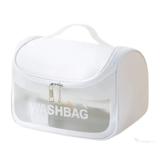Vista 11 de LEJN Neceser Bolsa de viaje Bolsa de maquillaje resistente al agua Bolsa de cosméticos Organizador de viaje Contenedor de tamaño completo Artículos