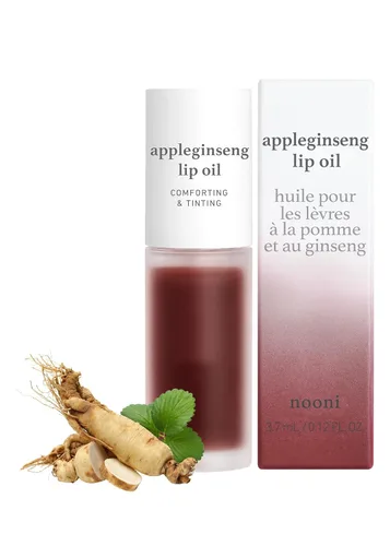 Vista 6 de NOONI Aceite de labios vegano coreano – Applecranberry, 0.12 onzas líquidas + aceite de labios coreano – Appleginseng, paquete de 0.12 onzas líquidas