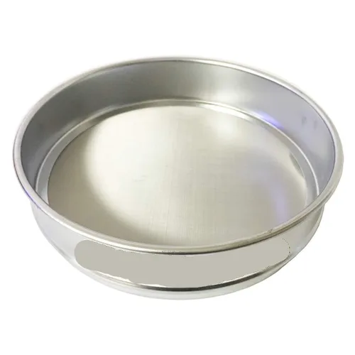 Vista 2 de Economy Test Sieve - 8" Diameter, 304 Stainless Steel Wire Cloth, 400 Mesh, Durable & Smooth Edges 1pcs(325mesh 0.045mm)