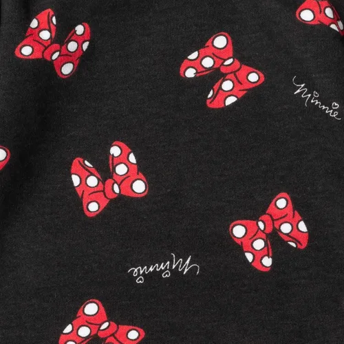 Vista 5 de Disney Minnie Mouse - Paquete de 2 mamelucos de manga larga con cuello alto y cuello alto