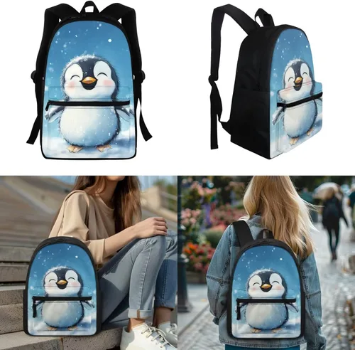 Vista 55 de FOR U DESIGNS Fuego baloncesto impreso niños escuela mochilas viaje mochila libro bolsa