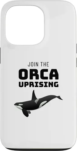 Vista 10 de Orca Uprising - Join The Orca Uprising 2023 - Whales Attack Case for iPhone 17