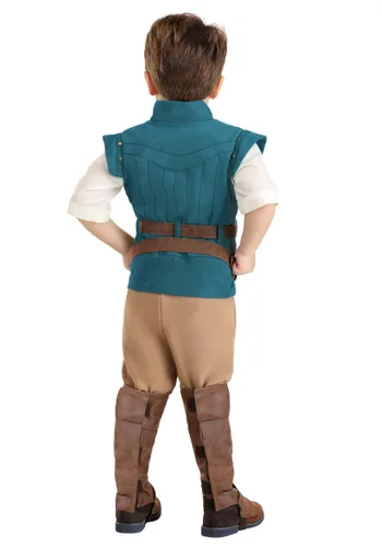 Vista 2 de Disfraz Infantil de Flynn Rider de Disney Enredados para Niño Multicolor