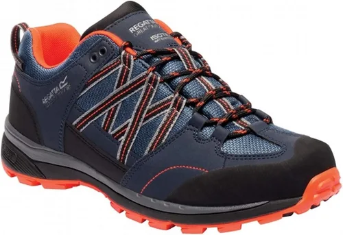 Vista 11 de Regatta Samaris Low II WP - Zapatillas de senderismo AW18 Negro Fiesta Rojo