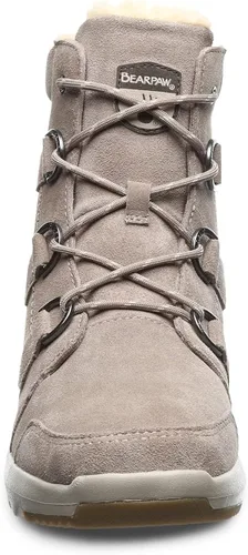 Vista 6 de BEARPAW Botas Tyra para mujer Botas clásicas de gamuza para mujer Botas cómodas con cordones