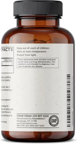 Vista 13 de Futurebiotics Ginkgo Biloba Extra Strength Apoya la función cerebral y soporte de memoria, 120 cápsulas vegetarianas