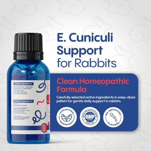 Vista 2 de HealthyAnimals4Ever Rabbit E. Cuniculi - Tratamiento para infecciones