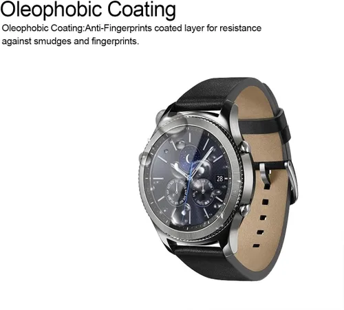 Vista 5 de Supershieldz Protector de pantalla de vidrio templado diseñado para Huawei Watch 2 y Huawei Watch 2 Classic, (cobertura de pantalla completa)