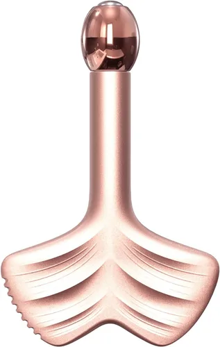 Vista 9 de Rodillos de acero inoxidable Gua Sha y cara - Rodillo de metal para ojos y cuello, herramientas de masaje facial antienvejecimiento, kit de Jgs-1