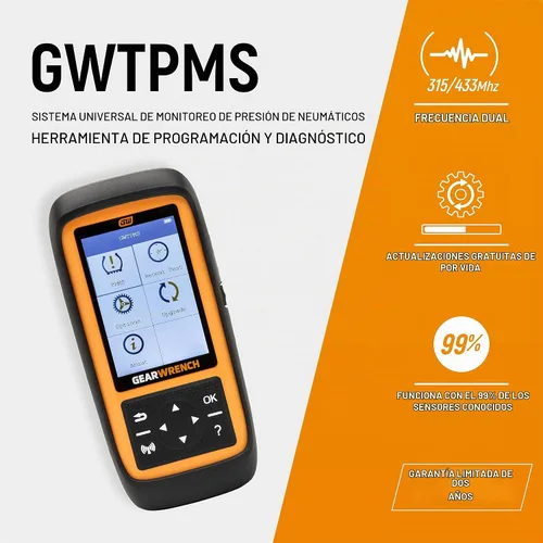 Vista 2 de GEARWRENCH Herramienta universal de programación y diagnóstico TPMS