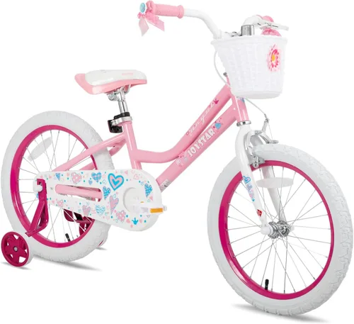 Vista 20 de JOYSTAR Angel Bicicleta para Niñas para Niñas Pequeñas y Niños de 2 a 13 Años, Bicicleta para Niños de 12, 14, 16, 18, 20 Pulgadas con Ruedas