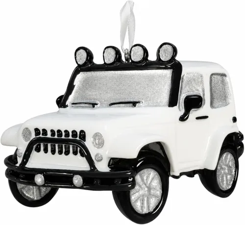 Vista 5 de Adorno de Navidad personalizado para licencia de conducir 2024 – Adornos azules de coche de carreras, decoraciones de Navidad de vehículos, adornos