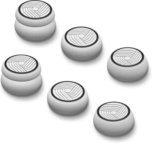 Vista 8 de Thumb Grips Caps Performance Joystick Cover Controller for CQC FPS Games, Compatible with PS5, PS4, Xbox Series X/S,Xbox One,Switch Pro,3Pairs(6pcs)
