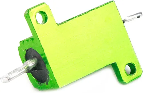 Vista 6 de Resistencia bobinada 10W 100 Ohm 5% Resistencias de carcasa de aluminio - 5pcs