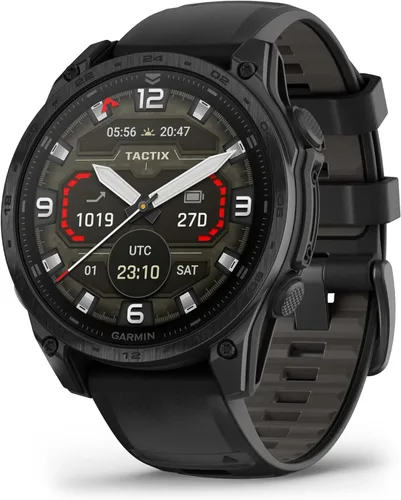 Vista 9 de Garmin tactix® 8 47mm, pantalla AMOLED, reloj inteligente táctico GPS premium, incluye Applied Ballistics Ultralight™ Solver