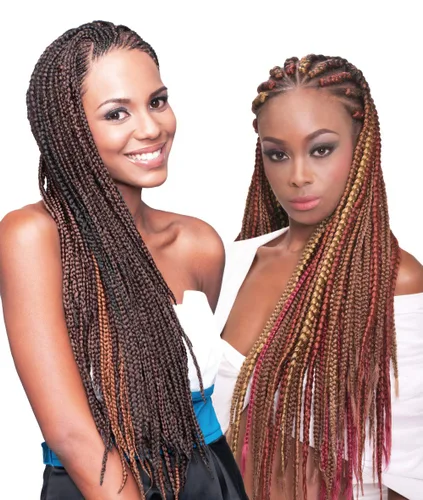 Vista 7 de Realistic Trenza original X-Pression 84 pulgadas 100% Kanekalon (paquete de 3, 1) M-61XPRES84
