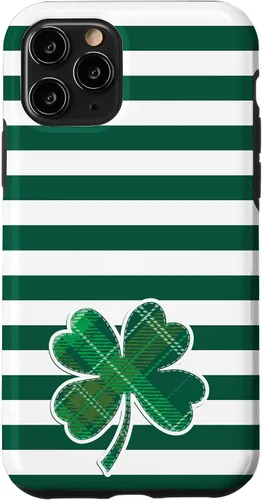 Vista 27 de Funda de trébol verde para iPhone 16 Día de San Patricio