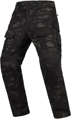 Vista 10 de EMERSONGEAR Gen3 - Pantalones de paintball con rodilleras, pantalones de combate militar Airsoft Combat BDU Aor1