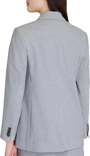 Vista 3 de Club Monaco Blazer relajado de lana ligera con doble botonadura para mujer